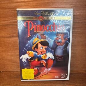 Disney Pinocchio Limited Issue DVD 1999 Gold Collections Classics